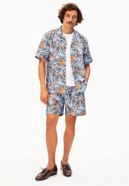 ARMEDANGELS ARMEDANGELS DOG Herren Shorts aus aus Baumwoll-Lyocell-Mix, Wedgwood, – Produktbild 3 von 3