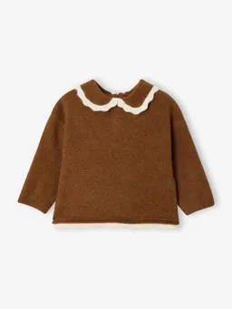 Vertbaudet Vertbaudet Pullover mit Bubikragen Baby – Produktbild 1 von 1
