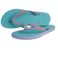 Waves WAVES Flip Flops - Zehentrenner 100 % Naturkautschuk, Hellblau/flieder, – Produktbild 1 von 1
