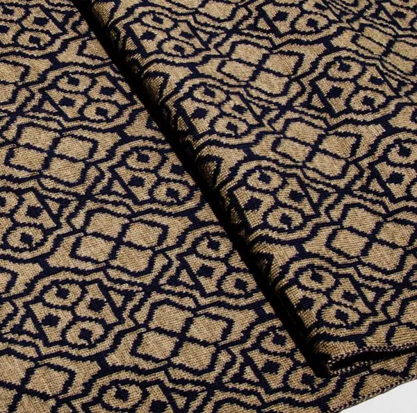 LANARTO slow fashion LANARTO slow fashion Schultertuch Libelle aus mulesingfreier Merinowolle made in germany, Blau (nacht), – Produktbild 2 von 3