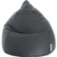 Sitzsack "easy XL", 70 x 110 cm, anthrazit – Produktbild 1 von 1