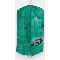 REFISHED fair fashion REFISHED fair fashion Kleidersack 'SUIT BAG' - upcycelte Fischfuttersäcke, #fish grün-til, – Produktbild 1 von 2