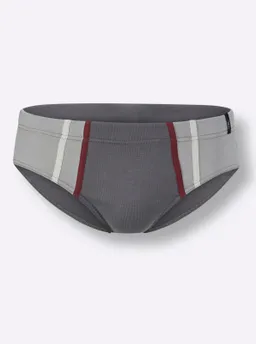 wäschepur men Slip jeansblau + anthrazit + bleu + steingrau – Produktbild 1 von 1