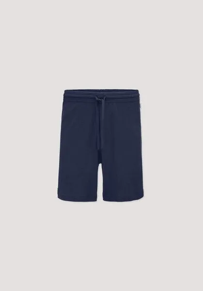 hessnatur hessnatur Schlafshorts PURE COTTON aus reiner Bio-Baumwolle, Mitternachtsblau, – Produktbild 3 von 4