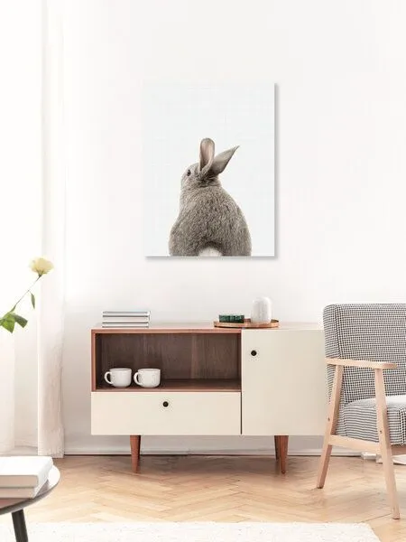 Photocircle Photocircle Poster / Leinwandbild - Rabbit Tail – Produktbild 3 von 4