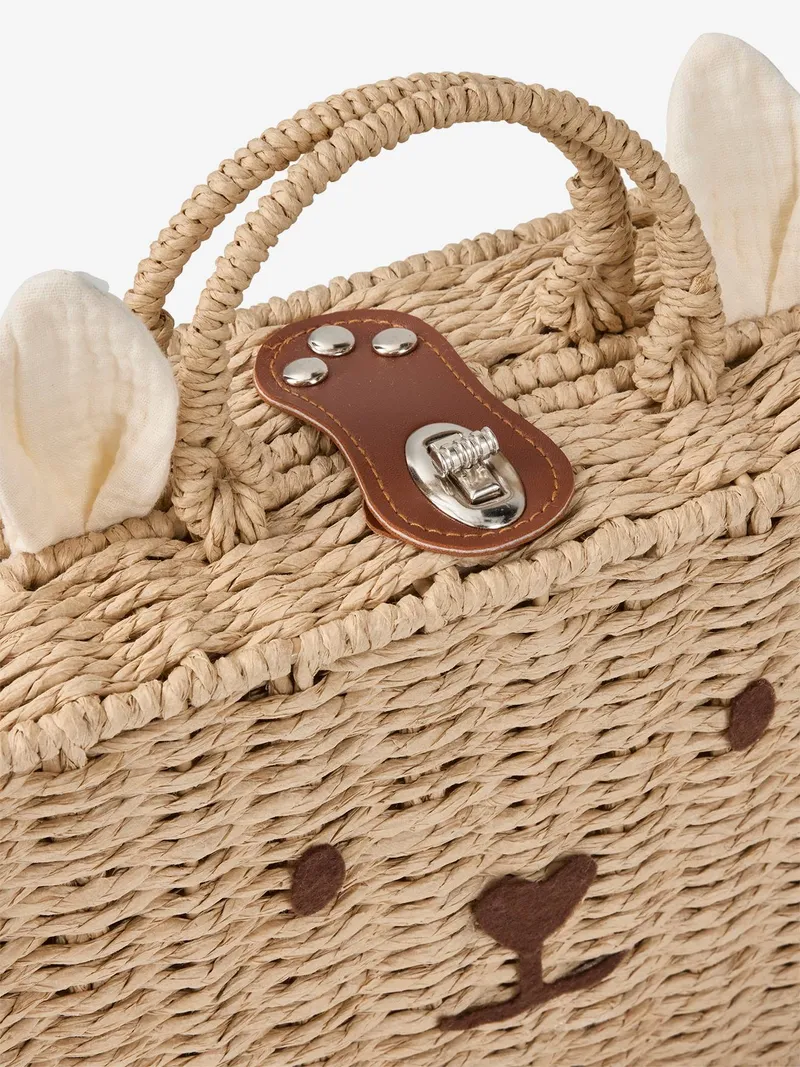 Vertbaudet Aufbewahrungskoffer MAUS mit 3D-Ohren, Braun, – Produktbild 4 von 4