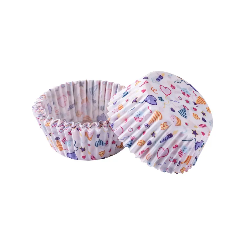 ZENKER Zenker Muffinförmchen Happy Bithday, Ø5cm, 50 Stk. – Produktbild 1 von 3