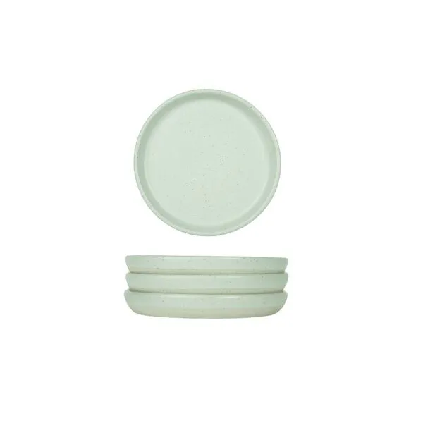 Originalhome Originalhome ReClay Dessertteller – 4er-Set, Mintgrün, – Produktbild 3 von 4