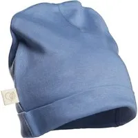 HANS NATUR Kinder Mütze Bio-Baumwolle blau Gr.110/128 – Produktbild 1 von 1