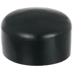 Alberts ALBERTS Pfostenkappe für runde Metallpfosten, Kst., schwarz, für Pfosten Ø60 mm, VE10St. – Produktbild 1 von 1