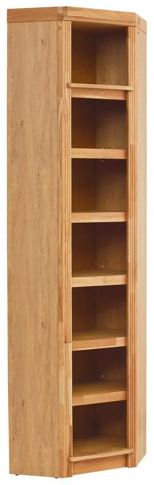 OTTO home Eckregal Soeren mit Eiche-Elementen, Regal Höhe 220 cm, FSC®-zertifiziert, passend für Regale Soeren mit einer Tiefe von 29 cm, Braun, – Produktbild 2 von 5