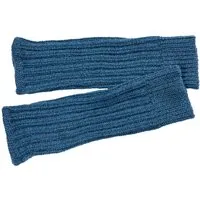 hirsch natur Kinder Stulpen Bio Schurwolle Strick tweedmarine Länge ca. 30 cm – Produktbild 1 von 1