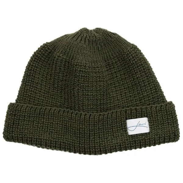 Lou-i Lou-i Fisherman Mütze Merinowolle unisex, Olivgrün, – Produktbild 1 von 3