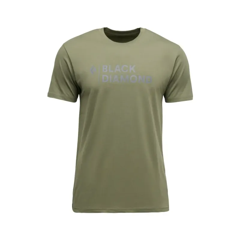 Black Diamond T-Shirt Black Diamond Stacked, Grün, – Produktbild 1 von 2