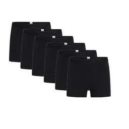 KnowledgeCotton Apparel KnowledgeCotton Apparel 6er Pack Boxershorts - 6 pack solid colored underwear - GOTS/Vegan – Produktbild 1 von 1