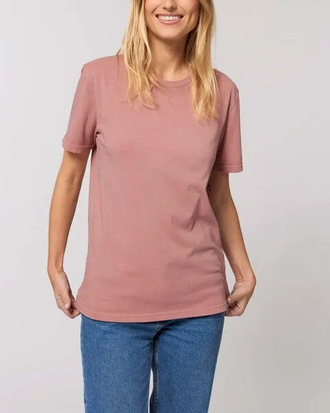 YTWOO YTWOO Vintage T-Shirt für Sie & Ihn | Bio Baumwolle | fair & nachhaltig, Pink, – Produktbild 2 von 4