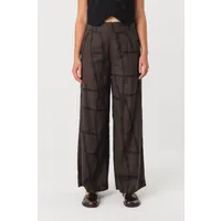 SKFK SKFK Damen vegan Hose Ekieta Brown – Produktbild 1 von 1