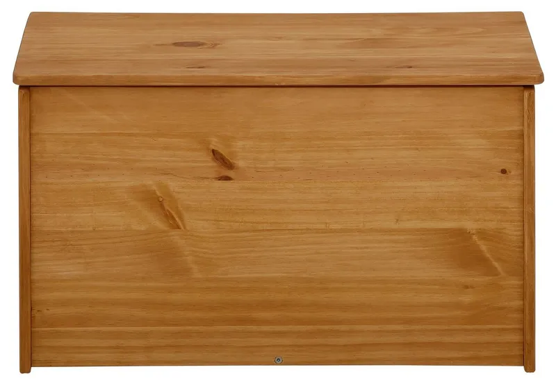 OTTO home Truhe Alpi (1 St), Kiefernholz, Deckel, verschiedene Farbvarianten, Höhe 40 cm, Beige, – Produktbild 2 von 5