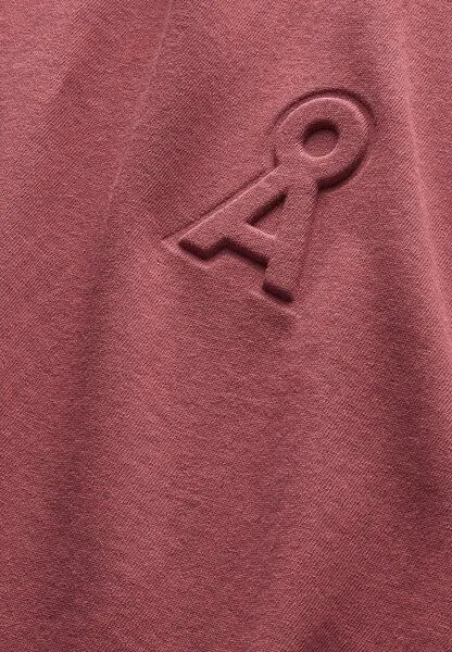 ARMEDANGELS Armedangels Logo Heavy Cotton Herren T-Shirt aus recyceltem Baumwoll-Mix, Velvet ember, – Produktbild 1 von 6