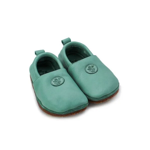 Pololo Pololo Barfußschuh, Hausschuh mit Gummisohle (TPR), verschiedene Farben, Grün, – Produktbild 1 von 4