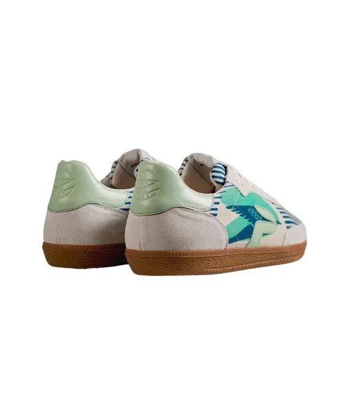 PANAFRICA PANAFRICA Bunte Sneaker - Sahara - Unisex, Perle (türkis), – Produktbild 4 von 4