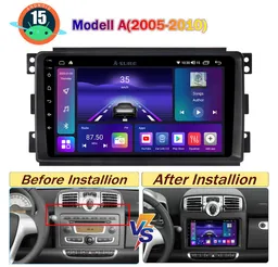A-Sure Android 15 Apple Carplay 4/8 Core Navi Für Smart Fortwo 451 2005-2015 Autoradio (Digitalradio (DAB), FM, AM) – Produktbild 1 von 1