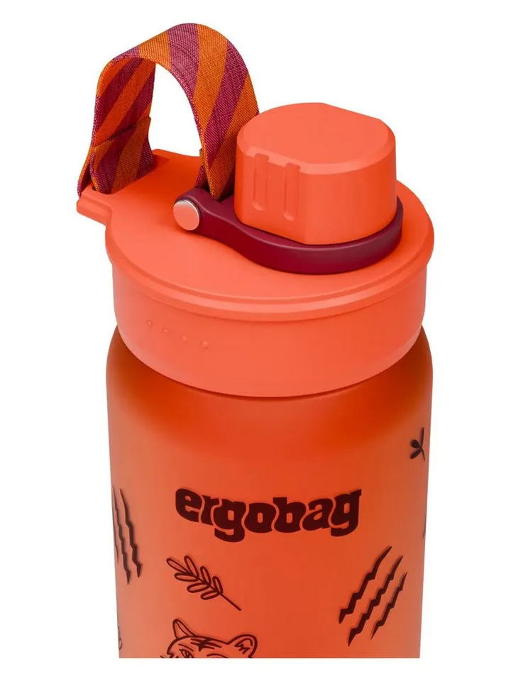 Ergobag Ergobag Trinkflasche Trinkflasche, auslaufsicher und kohlensäuregeeignet, Orange, – Produktbild 3 von 5