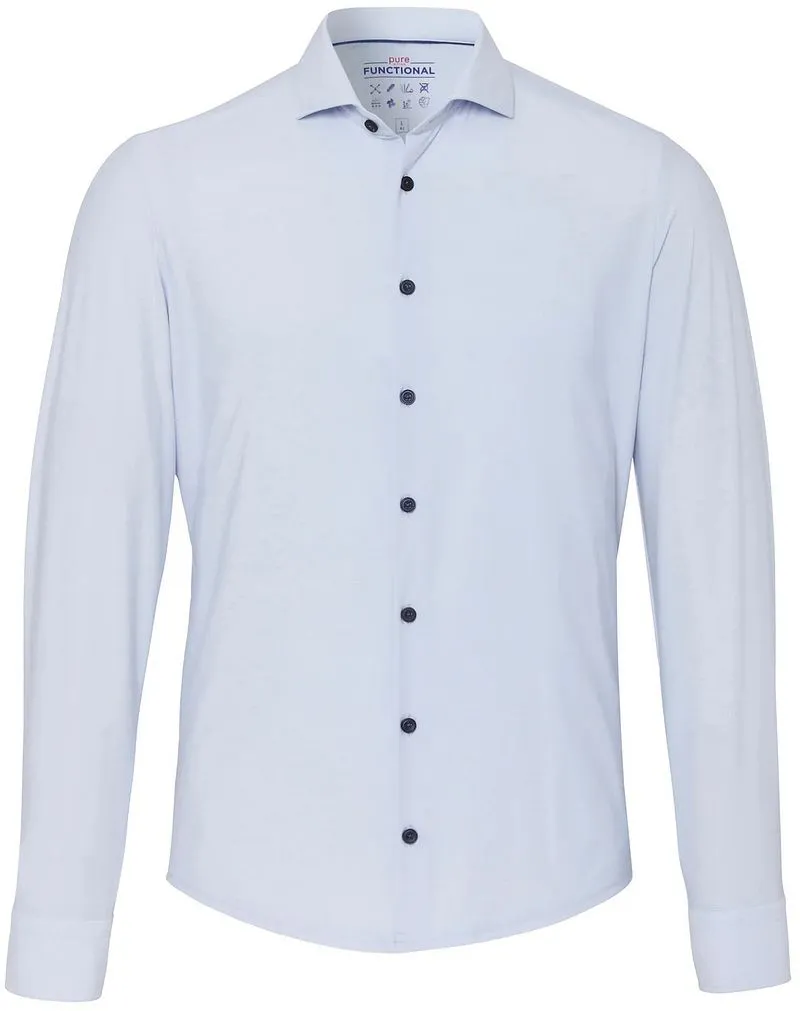 Pure Pure The Functional Shirt Hellblau - Größe 38 (S), Hellblau, – Produktbild 2 von 2