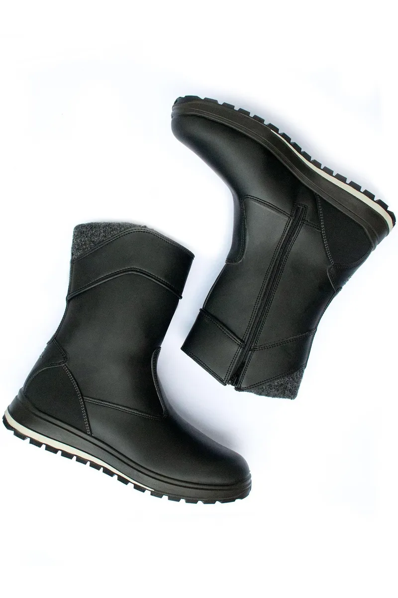 Will's Vegan Store Will's Vegan Store Herren vegan Country Stiefel Wvsport Schwarz, Schwarz, – Produktbild 1 von 2