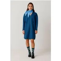 SKFK SKFK Damen vegan Kleid Agara Blau – Produktbild 1 von 1