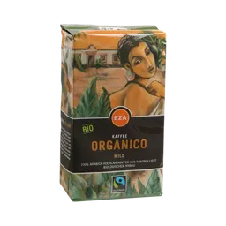 Eza EZA Fairtrade Organico Mild, Bio-Kaffee, gemahlen, 500g – Produktbild 1 von 1