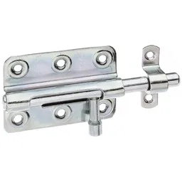 Alberts ALBERTS Bolzenriegel, mit befestigter Schlaufe, disp., Platte LxB 80x59 mm,Ges.-L125mm – Produktbild 1 von 1