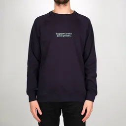Dedicated DEDICATED Sweatshirt Malmoe Planet Support – Produktbild 1 von 1