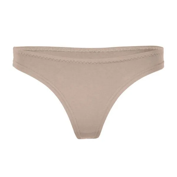 Frija Omina Frija Omina Bio-String Pur uni, Nude (grau), – Produktbild 1 von 3
