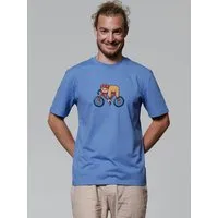 watapparel watapparel T-Shirt Unisex Sloth, Bright blue, – Produktbild 1 von 1