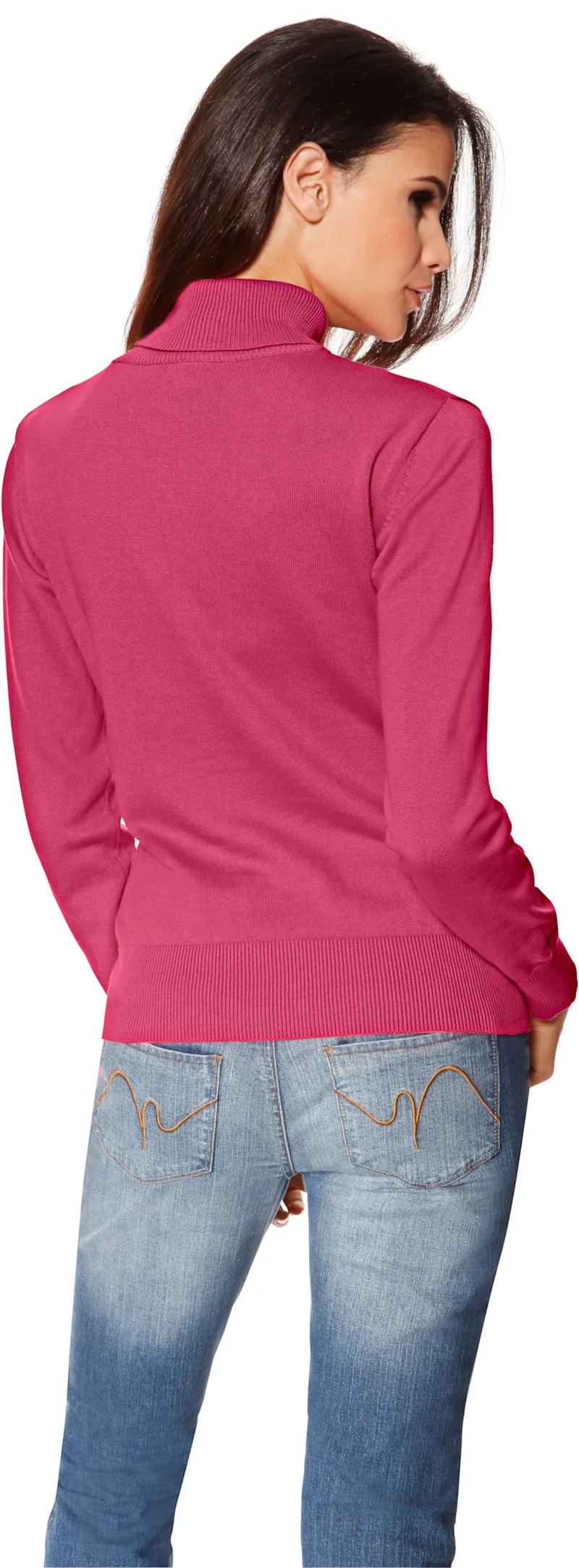 heine Rollkragenpullover, Pink, – Produktbild 2 von 2