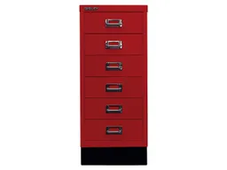 Bisley Bisley Schubladenschrank "MultiDrawer" DIN A4 mit 6 Schubladen kardinalrot – Produktbild 1 von 1