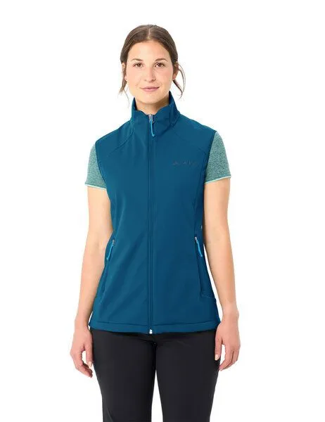 Vaude VAUDE Weste Women's Everhike Softshell Vest, Shore blue, – Produktbild 3 von 3