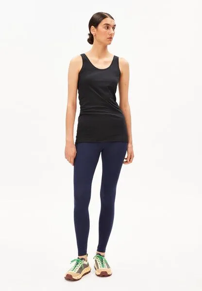 ARMEDANGELS ARMEDANGELS FARIBAA Damen Leggings aus Bio-Baumwoll Mix, Tinted navy, – Produktbild 4 von 4