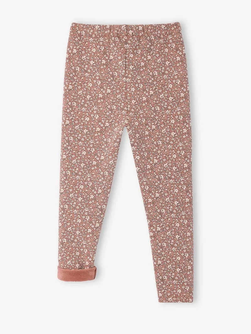 Vertbaudet Mädchen Thermo-Leggings, Rosenholz, – Produktbild 2 von 3