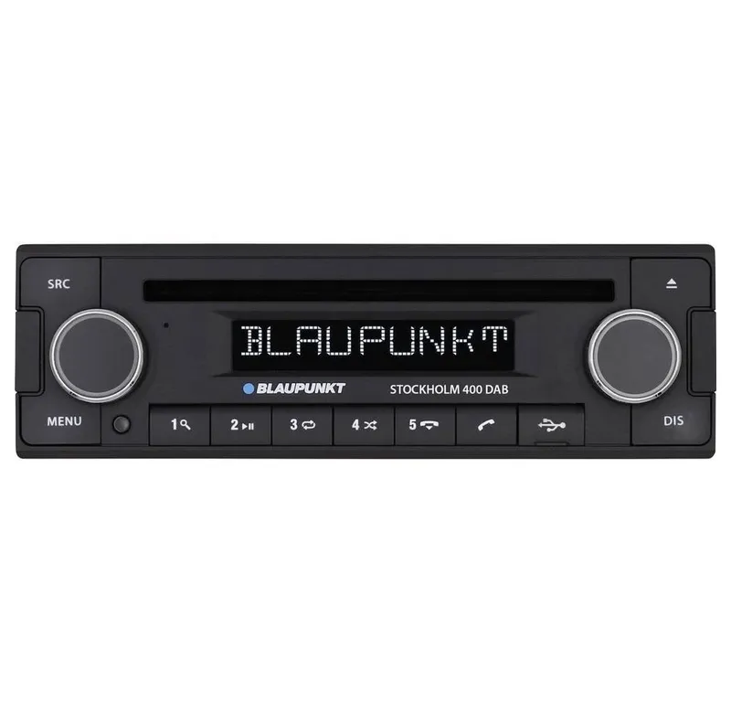 Blaupunkt Radio Stockholm 400 DAB BT Radio inkl. Bluetooth Freisprecheinrichtung - Navi- & Moniceiver von Blaupunkt, Schwarz, – Produktbild 1 von 6