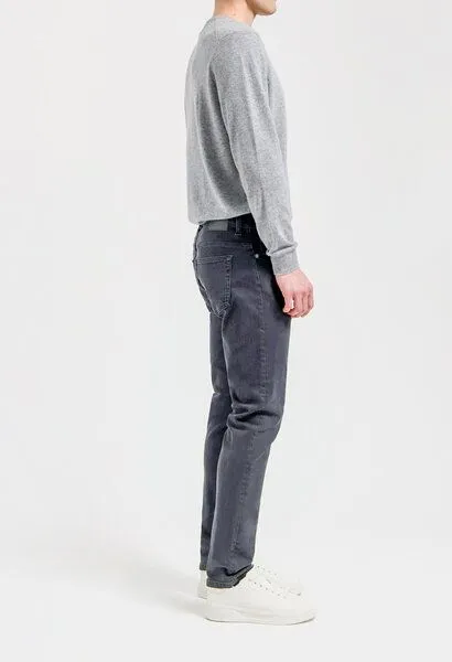 MUD Jeans MUD Jeans Jeans RICK Mid Slim aus einem Baumwolle / Tencel Mix, Blue, – Produktbild 3 von 4