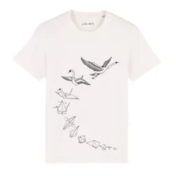 LIGARTI LIGARTI T-shirt - Origami Schwan – Produktbild 1 von 1
