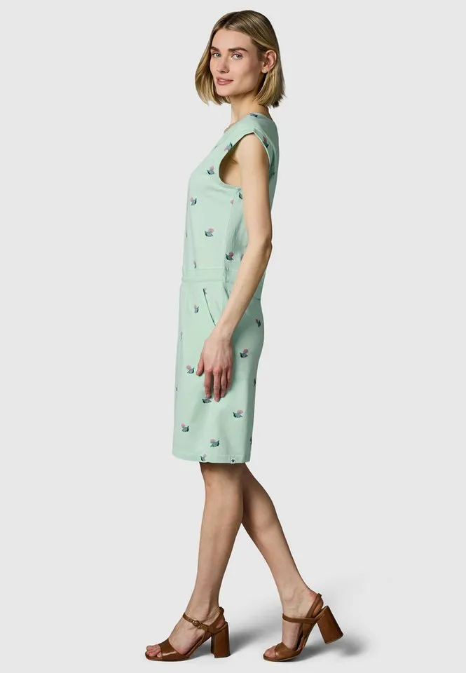 ragwear ragwear Sommerkleid Penellope Print YOUMODO leichtes Strand-Kleid mit stylischem Print, Grün, – Produktbild 2 von 5
