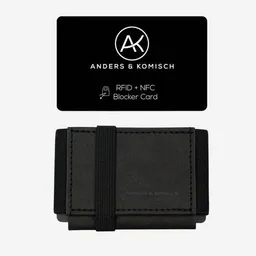 ANDERS & KOMISCH ANDERS & KOMISCH Kleiner Geldbeutel mit RFID & NFC Schutz - MINI CLASSIC Bundle – Produktbild 1 von 1