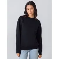 Honest Basics Honest Basics Damen Rundhalspullover - Second Life Edition, Schwarz, – Produktbild 1 von 1