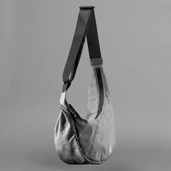 Airpaq Airpaq Moonbag aus Autoschrott, Grau, – Produktbild 4 von 4