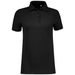 HAKRO HAKRO Poloshirt Damen Heavy MIKRALINAR ECO #303 Gr. M schwarz – Produktbild 1 von 1