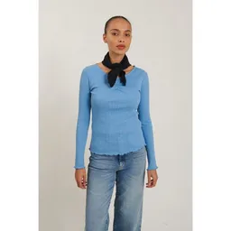 Basic Apparel Basic Apparel High Neck Langarm Shirt SCALA aus Bio-Baumwolle – Produktbild 1 von 1