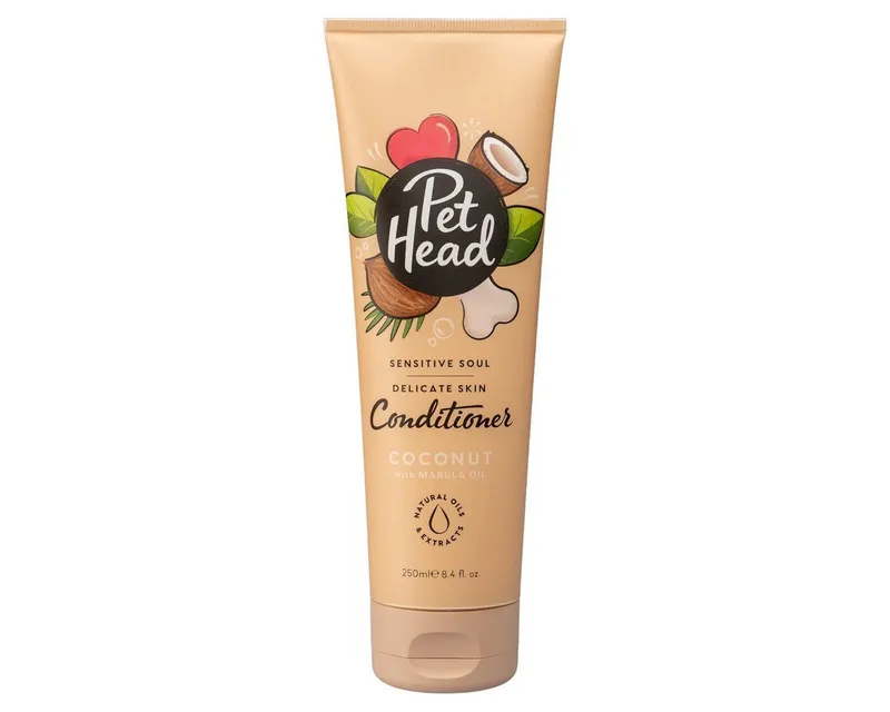 Pet Head Pet Head Conditioner für Hunde 250 ml, Sensitive Soul, Kokosnussduft – Produktbild 1 von 5